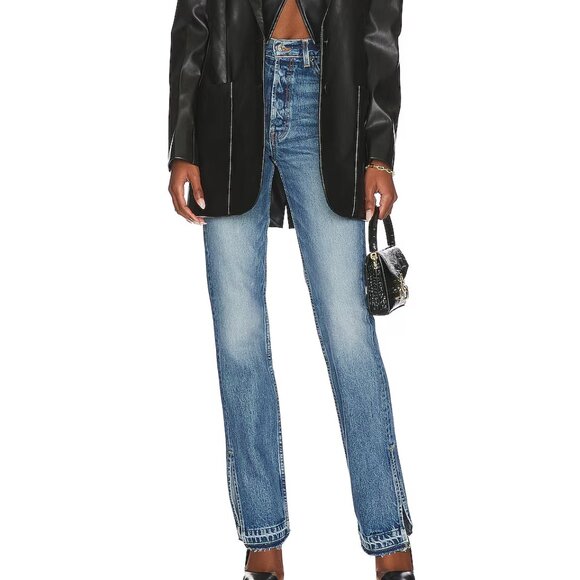 EB DENIM Unraveled Two Jeans Size 30 New With Tags Made in USA $340 - Picture 1 of 9